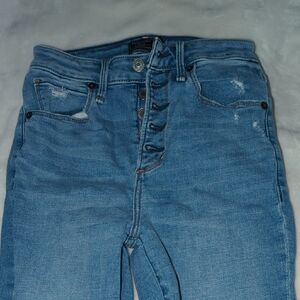 Abercrombie & Fitch Light Blue High Rise Jeans